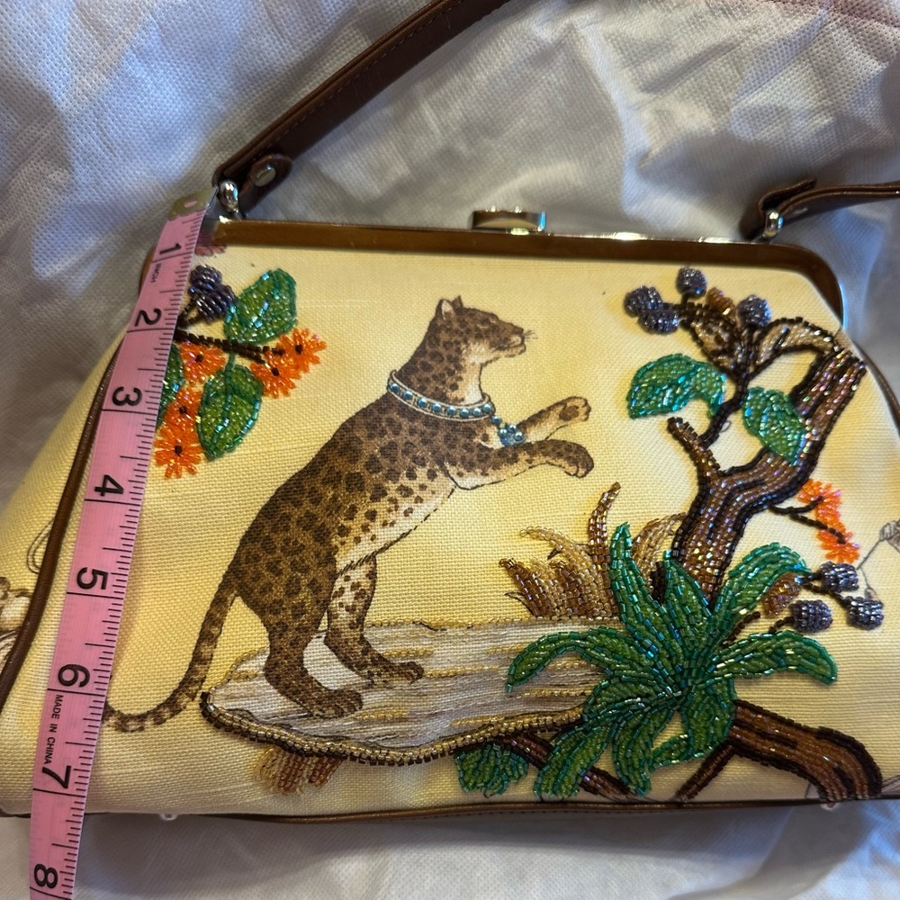Isabella Fiore  Beaded Jaguar Vintage - Never Used - Picture 10 of 12